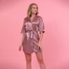 Bridesmaid Satin Robe - Image 10