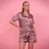 Satin T-shirt & Short Pyjama - Image 11