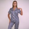 Striped T-shirt & pants pyjama - Image 6