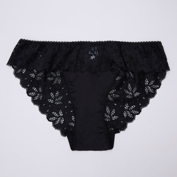 Microfiber Panty with Full Lace at Back - Image 3