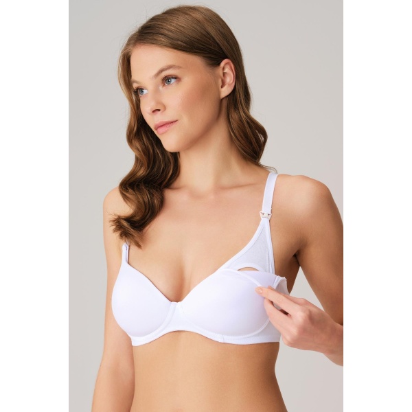 Wire-Free Maternity Soft Padded Bra - Image 4