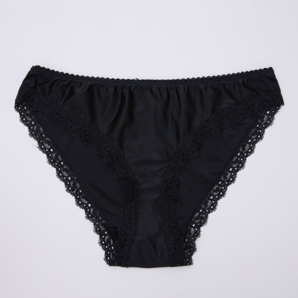 Microfiber Panty with Lace - Image 5