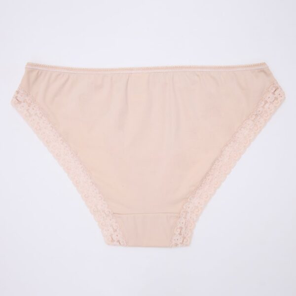 Microfiber Panty with Lace - Image 2
