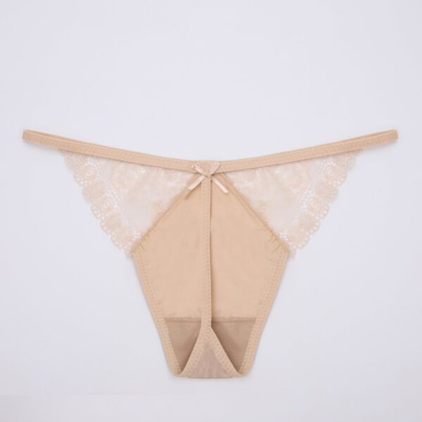 Microfiber G-String With Lace - Image 4