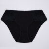Medium Waist Cotton Bikini Panty With Lace Side Panels - Image 5