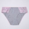 Medium Waist Cotton Bikini Panty With Lace Side Panels - Image 9