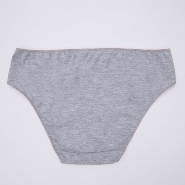 Medium Waist Cotton Bikini Panty With Lace Side Panels - Image 10