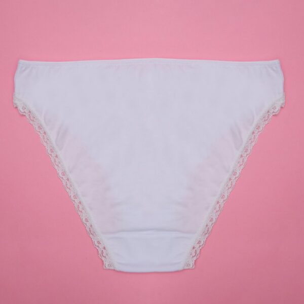 Cotton Panty with Lace - Image 2