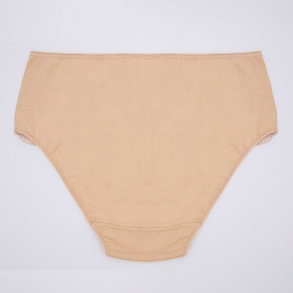 Cotton & Lace High Waist Panty - Image 6