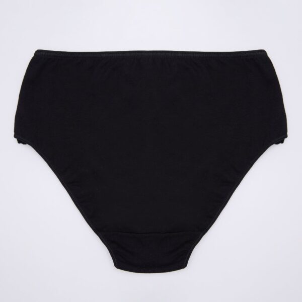 Cotton & Lace High Waist Panty - Image 4