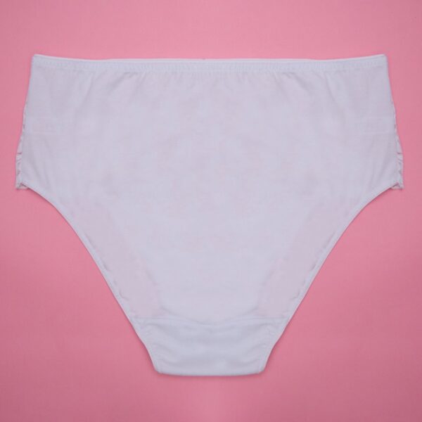 Cotton & Lace High Waist Panty - Image 2