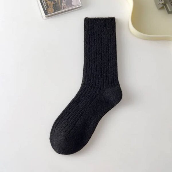 Cashmere Knitted Wool Socks - Image 3