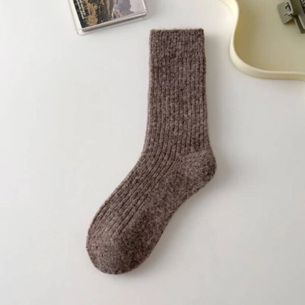 Cashmere Knitted Wool Socks - Image 2