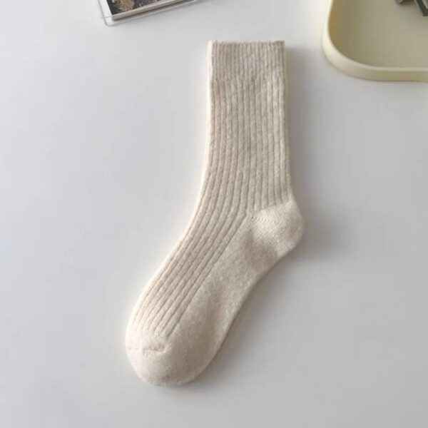Cashmere Knitted Wool Socks - Image 4