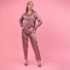 Satin  Long Sleeve Pyjama - Image 10