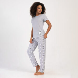 Penguin Print PJ Set