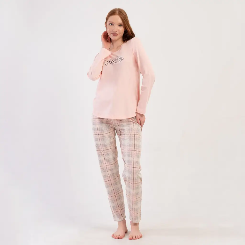 Coffee Print Pyjama Set