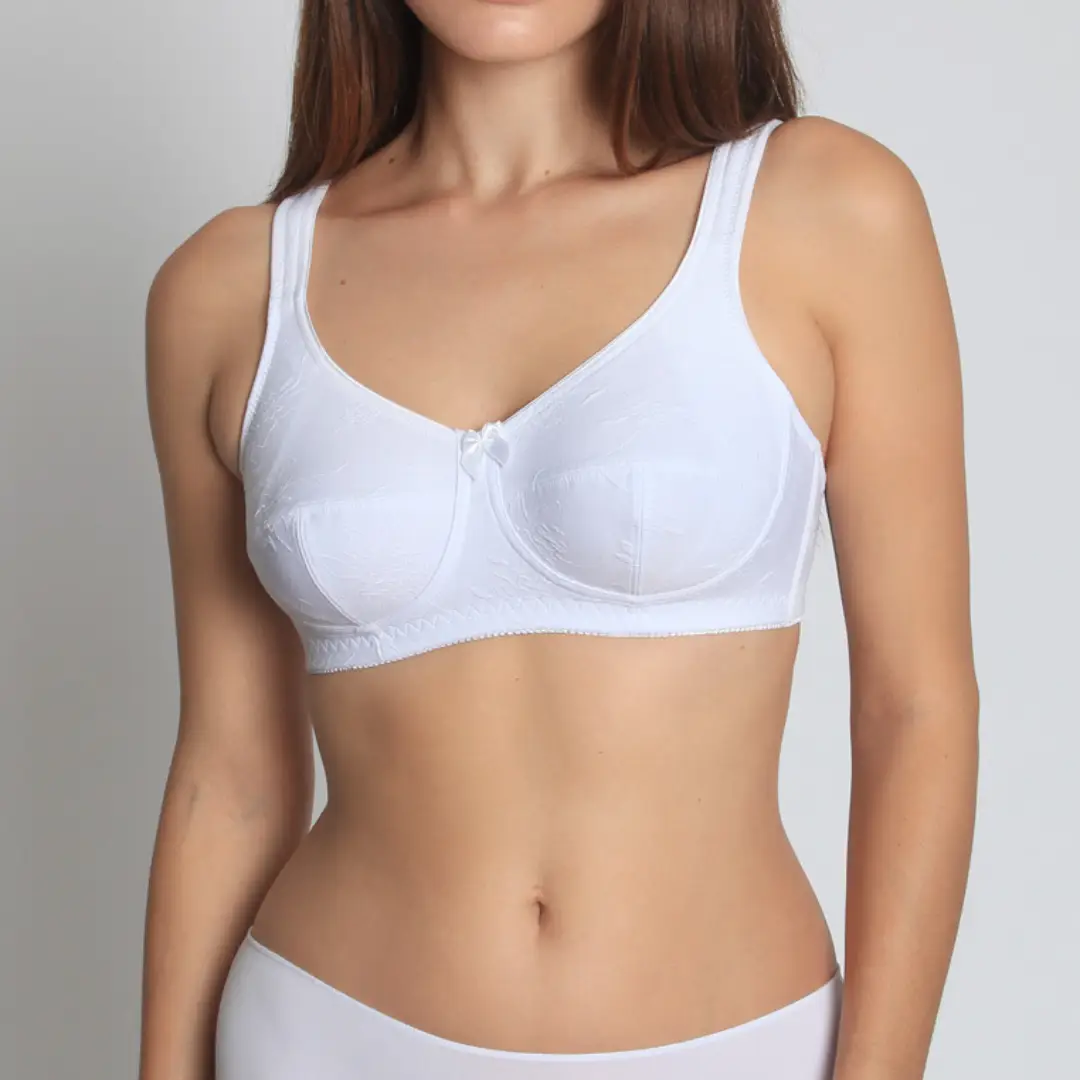 Jaquard wire-free bra