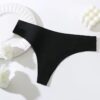Cotton Seamless Thong - Image 3
