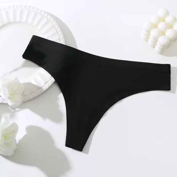 Cotton Seamless Thong - Image 3