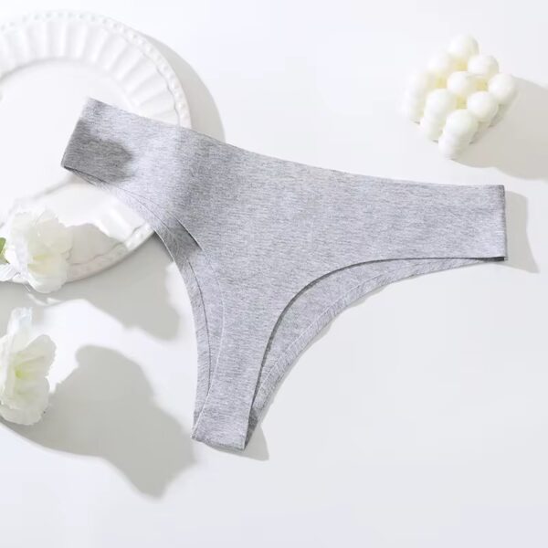 Cotton Seamless Thong