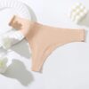 Cotton Seamless Thong - Image 2