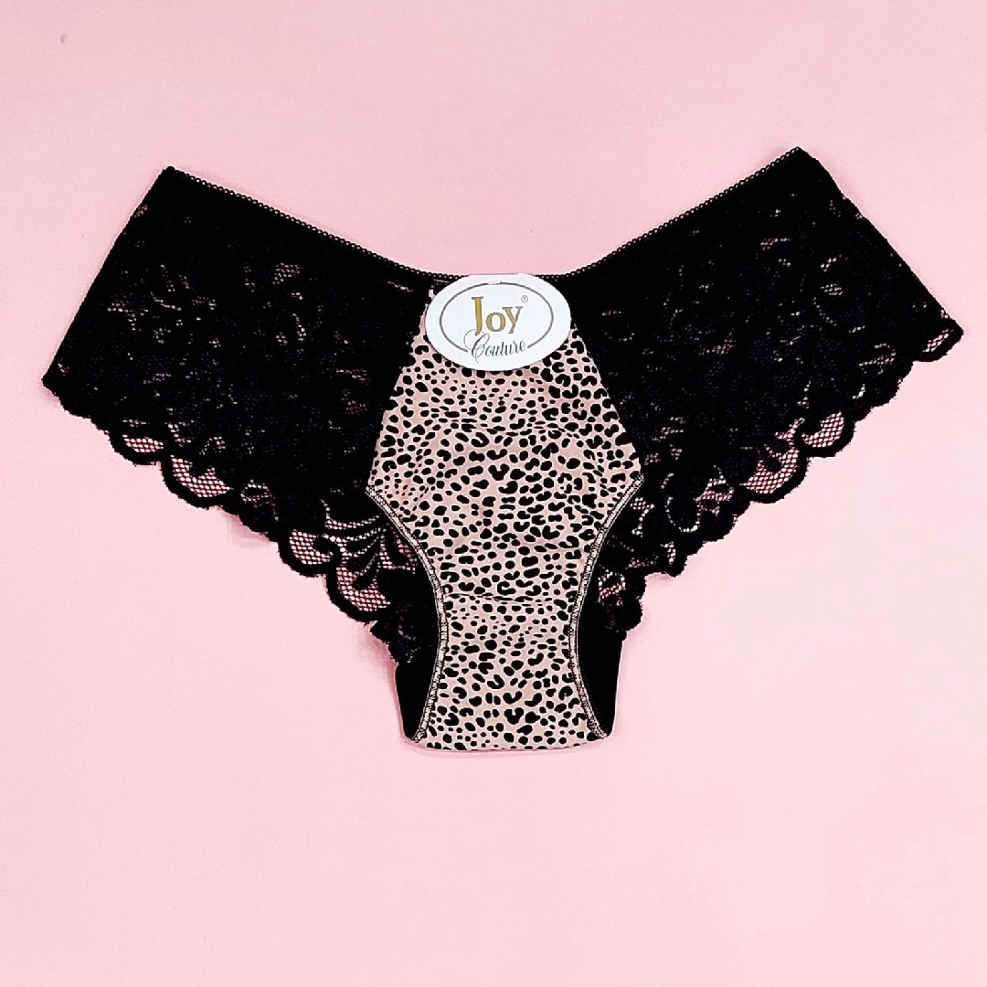 Microfiber Meets Lace Panty