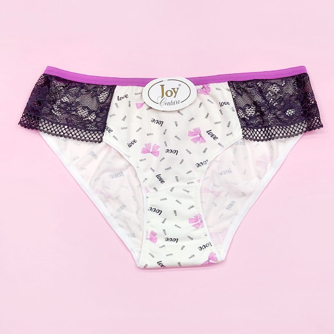 Cotton Panty & Lace Detail