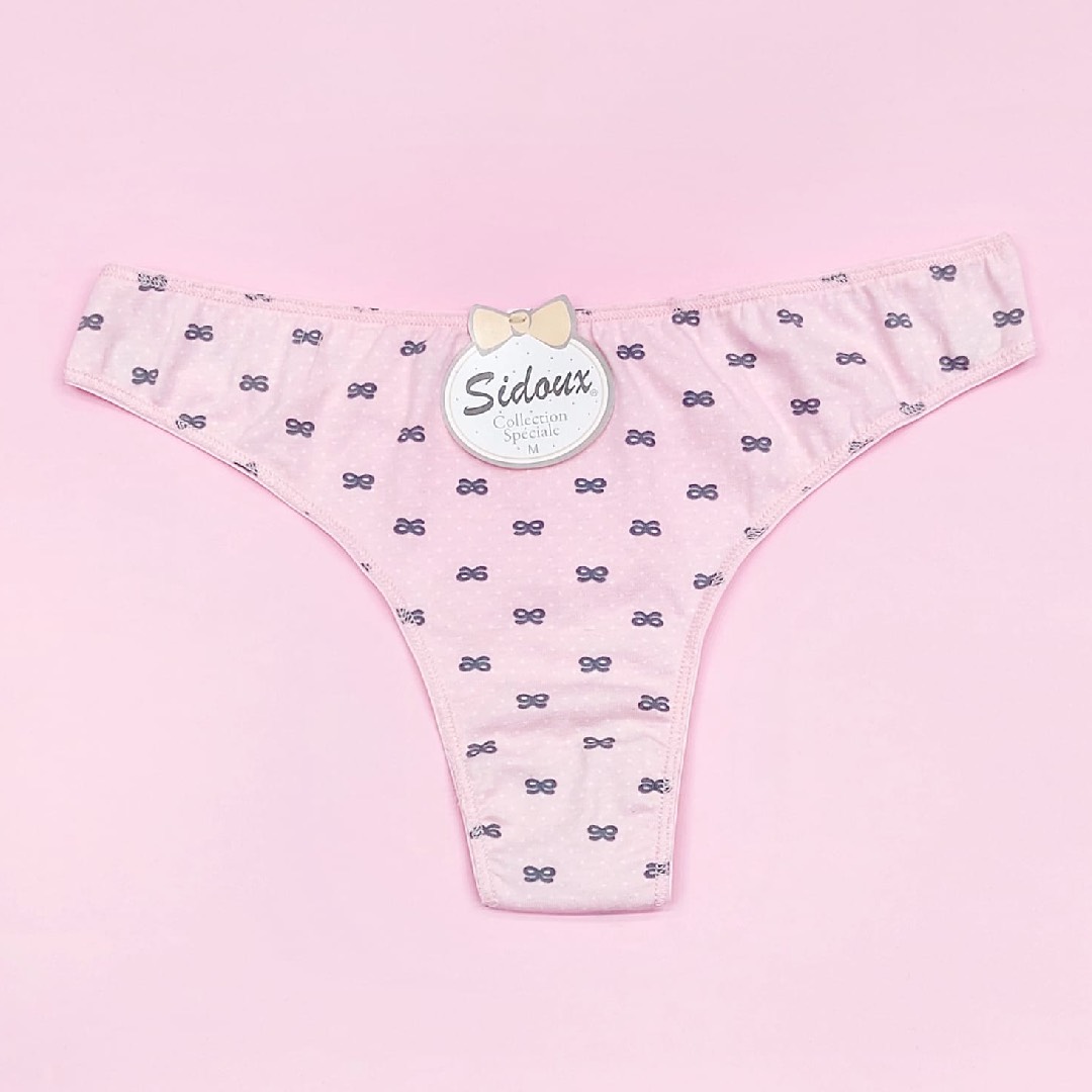 Printed Cotton Thong