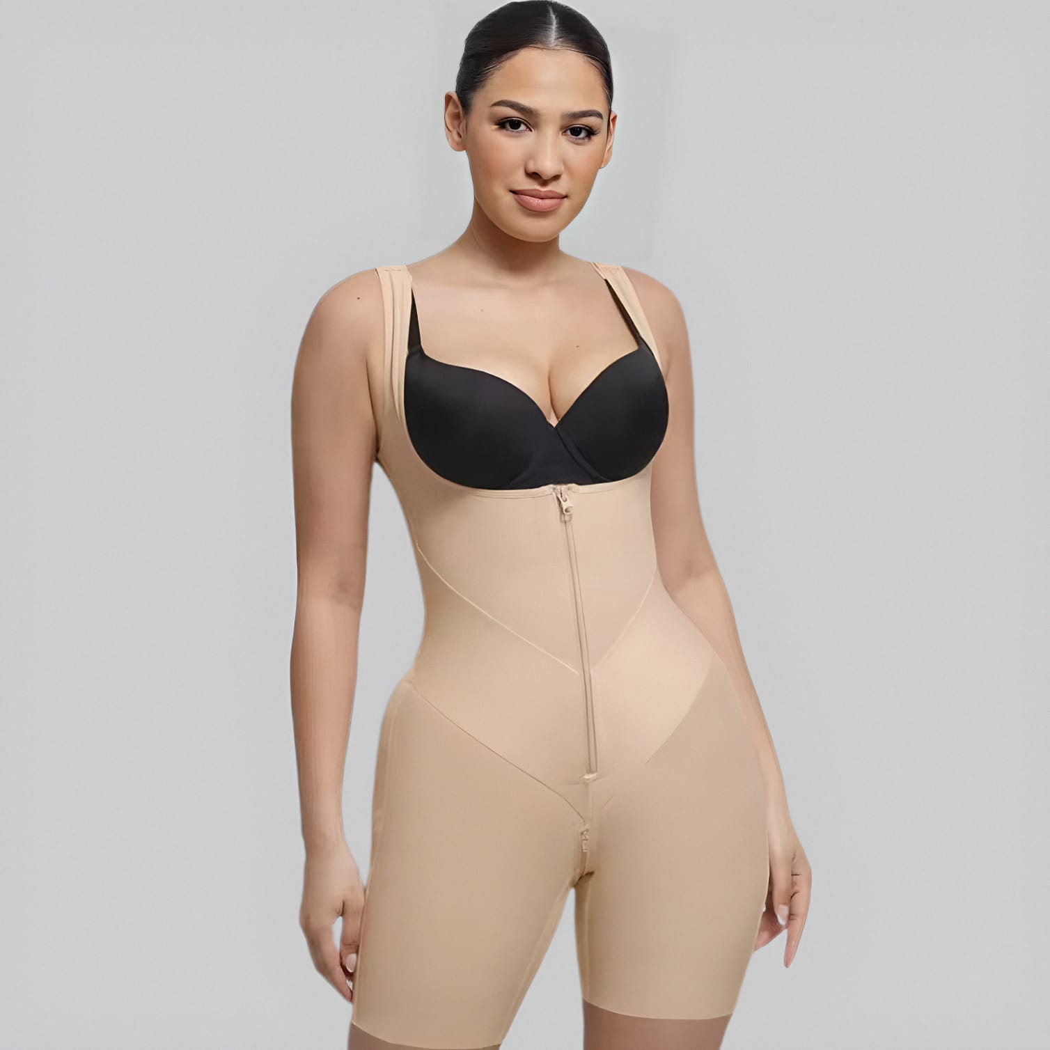 Full Body Shorts Shaper with Zipper