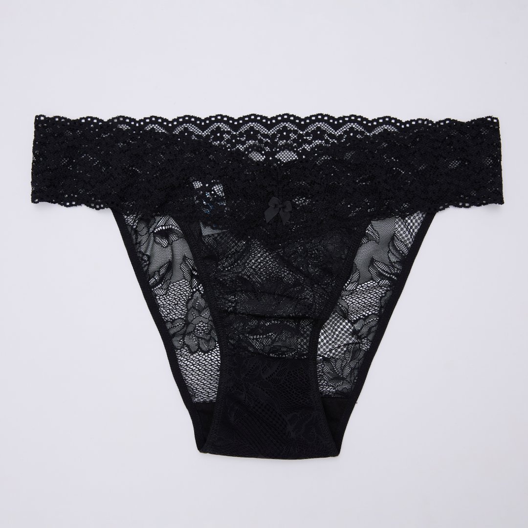 737_Black-1.jpg Full Lace Panty - Image 1