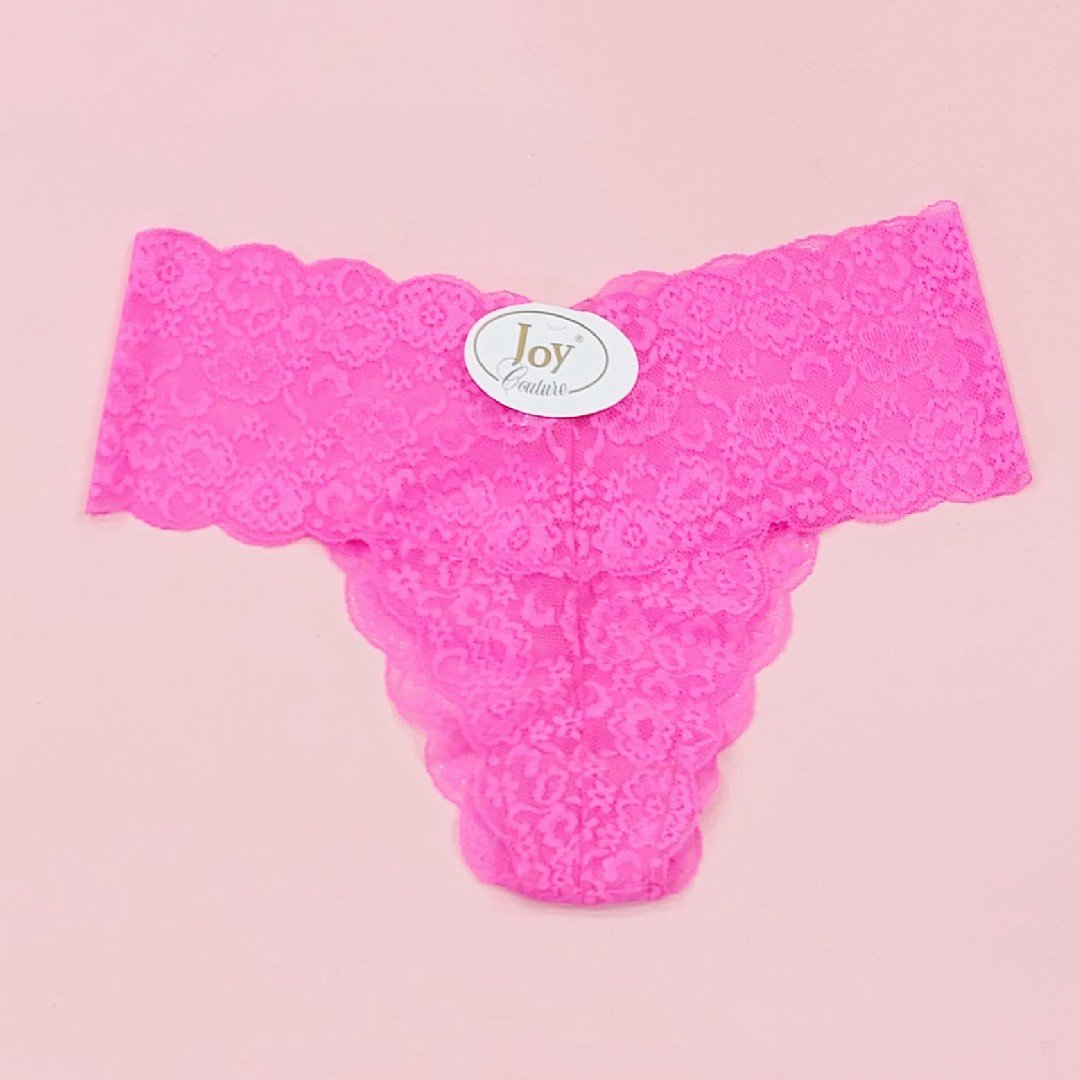 7911_Skin-24.jpg Full Lace Seamless Panty - Image 1