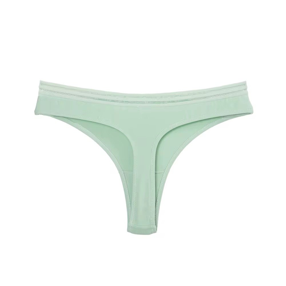 image00001.jpeg Cotton Elastic Band Thong - Image 1