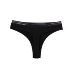 Cotton Elastic Band Thong - Image 2