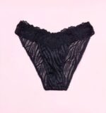 Zebra Pattern Satin Panty - Image 2