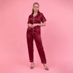 Satin T-shirt & Pants Pyjama - Image 2