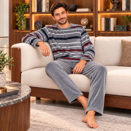 Classic Striped Winter Pyjama